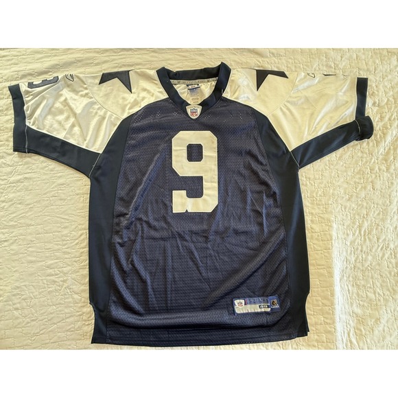 Reebok NFL Dallas Cowboys Tony Romo #9 Signed Jersey